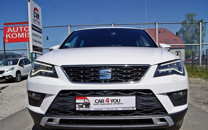 Seat Ateca cena 84900 przebieg: 199000, rok produkcji 2018 z Gniezno małe 742